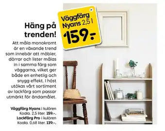 Rusta Nyans Väggfärg 2,5l erbjuda