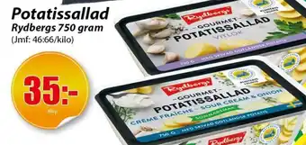 Extra Mjällby Stormarknad Potatissallad Rydbergs erbjuda