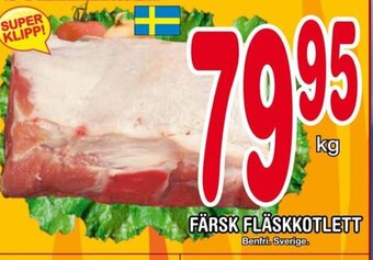 Nya Pulsen FÄRSK FLÄSKKOTLETT erbjuda