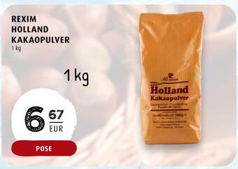 Scandinavian Park Rexim holland kakaopulver erbjuda