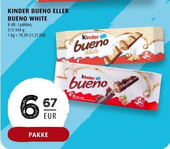 Kinder bueno eller bueno white