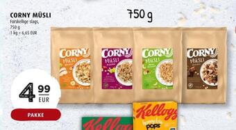 Scandinavian Park Corny müsli erbjuda