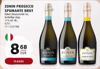 Scandinavian Park Zonin prosecco spumante brut erbjuda