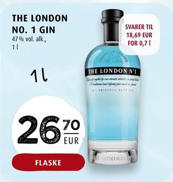 Scandinavian Park The london no. 1 gin erbjuda