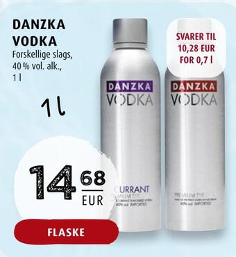 Scandinavian Park Danzka vodka erbjuda
