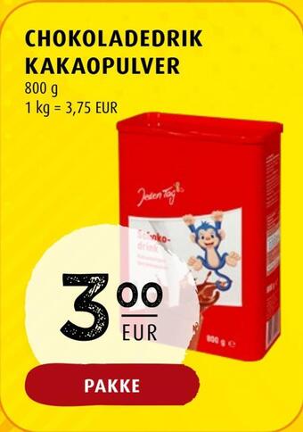 Scandinavian Park Chokoladedrik kakaopulver erbjuda