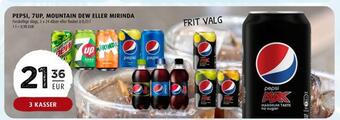Scandinavian Park Pepsi, 7up, mountain dew eller mirinda erbjuda
