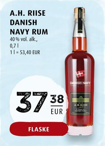 Scandinavian Park A.h. riise danish navy rum erbjuda