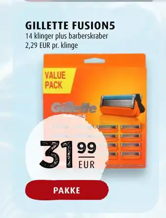 Scandinavian Park Gillette fusion5 erbjuda