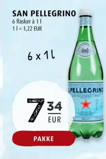 Scandinavian Park San pellegrino bordsvatten erbjuda