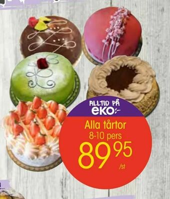 EKO Alla tårtor erbjuda