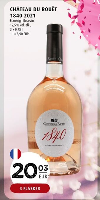 Scandinavian Park Divine rosé vin erbjuda