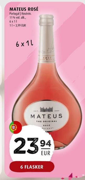 Scandinavian Park Pommery rosé vin erbjuda