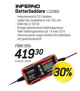 thansen Batteriladdare erbjuda