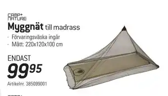 Myggnät till madrass