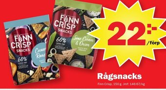 Rågsnacks Finn Crisp