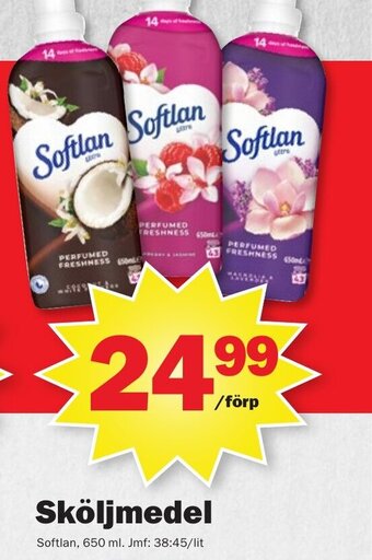 Pekås Sköljmedel Softlan erbjuda
