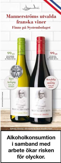 Coop Mersmak Kvibille vit vin erbjuda