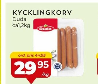Matrix Butikerna KYCKLINGKORV Duda erbjuda