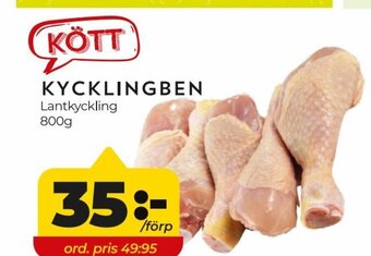 Matrix Butikerna KYCKLINGBEN erbjuda