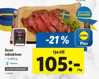Lidl Scan nötskivor erbjuda