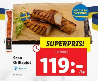 Lidl Scan grillspjut erbjuda
