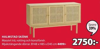 JYSK Halmstad skänk erbjuda