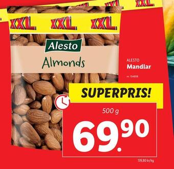 Lidl Mandlar erbjuda