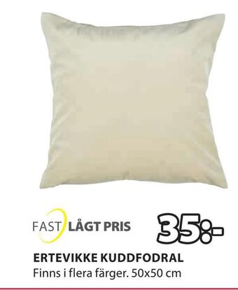 JYSK Ertevikke kuddfodral erbjuda