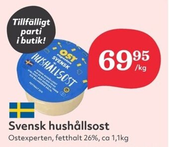 Hemköp Svensk hushållsost erbjuda