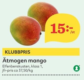 Hemköp Ätmogen mango erbjuda