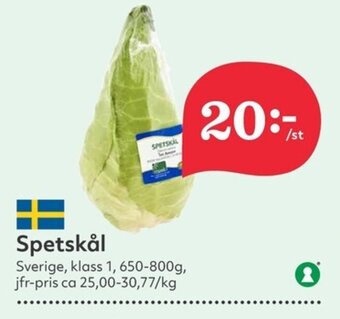 Hemköp Spetskål erbjuda