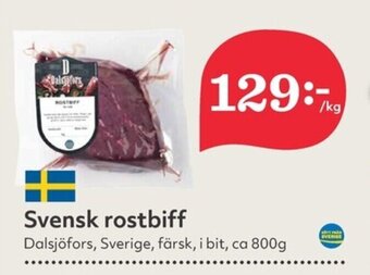 Svensk rostbiff