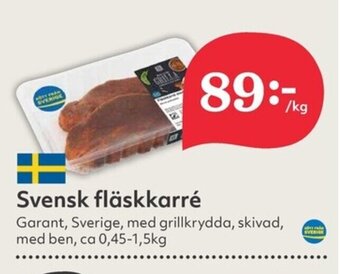 Hemköp Svensk fläskkarré erbjuda