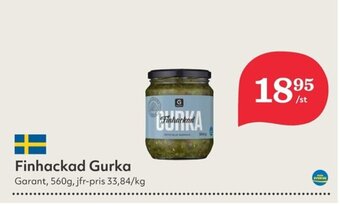 Hemköp Finhackad Gurka erbjuda