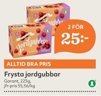 Hemköp Frysta jordgubbar erbjuda
