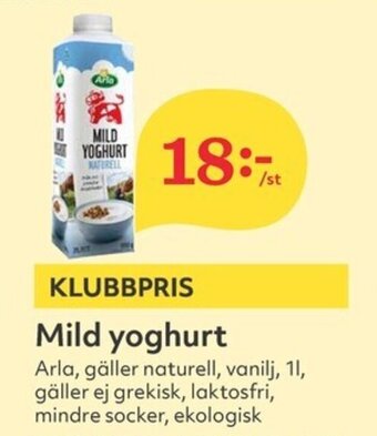 Hemköp Mild yoghurt erbjuda