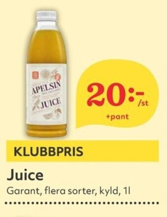 Hemköp Juice erbjuda