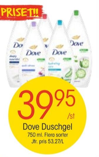 EKO Dove duschtvål erbjuda