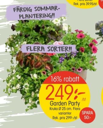 EKO Vila plantor erbjuda