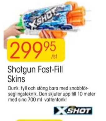 EKO X-shot vattenpistol erbjuda