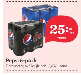 Hemköp Pepsi läskedryck erbjuda