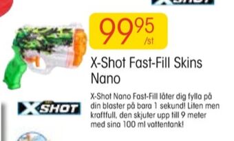 EKO X-shot vattenpistol erbjuda