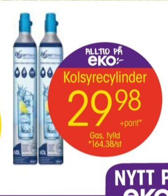 EKO Wassermaxx kolsyrepatron erbjuda