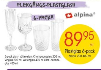EKO Alpina glas erbjuda