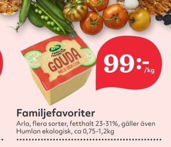 Hemköp Arla gouda erbjuda
