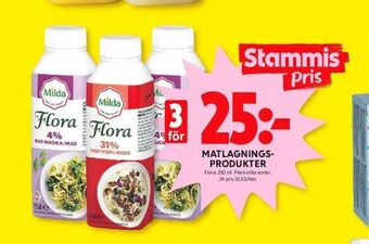 ICA Kvantum Flora vaniljvisp erbjuda