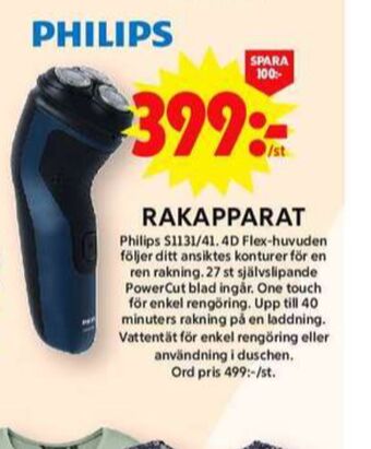 ICA Maxi Philips rakapparat erbjuda