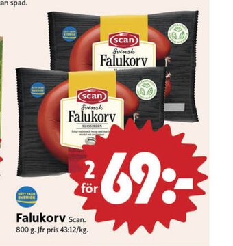 ICA Nära Scan falukorv erbjuda