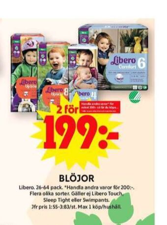 ICA Maxi Comfort blöjor erbjuda
